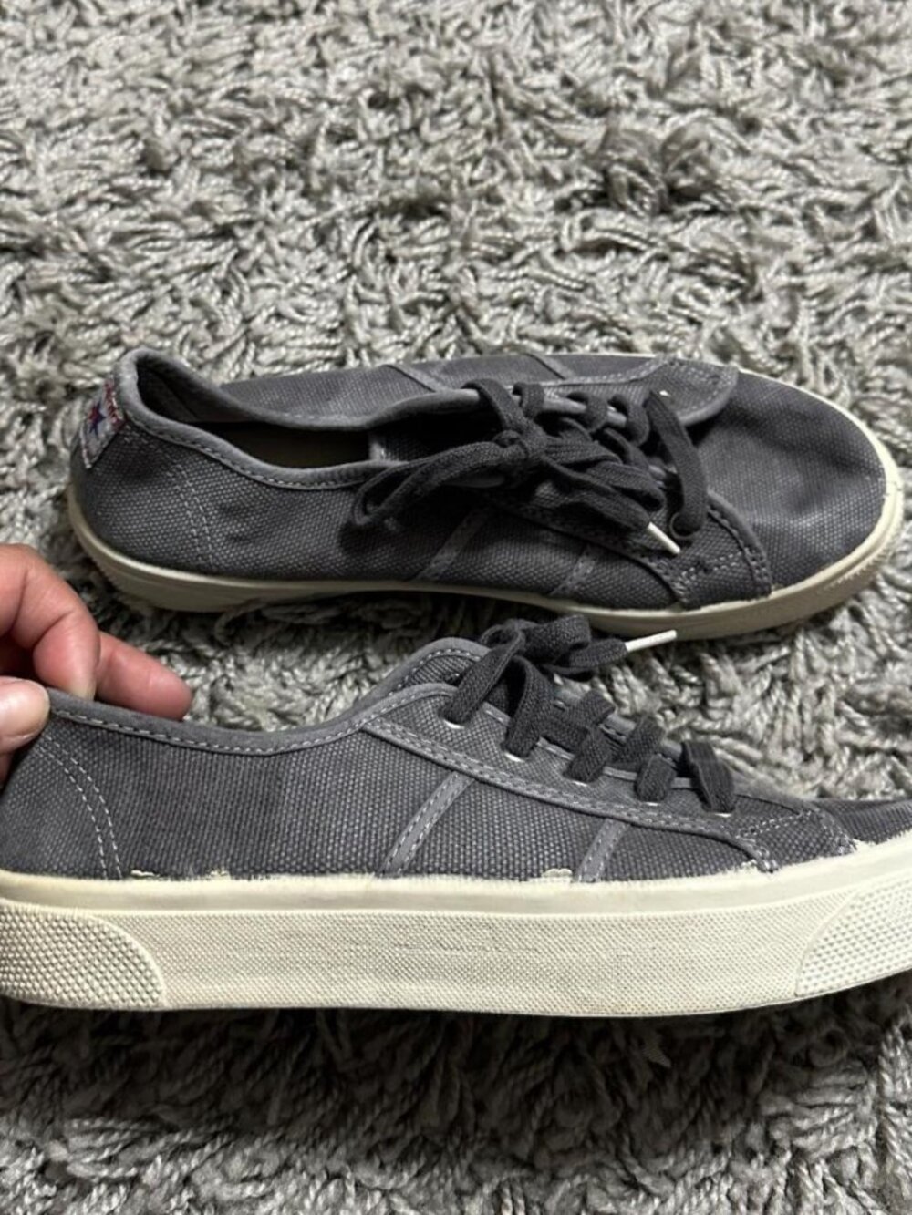 Cienta Casual Canvas Sneakers Size 7